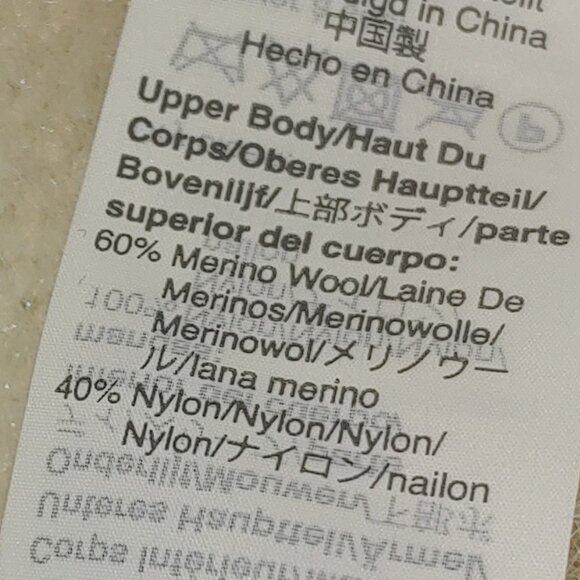 J.Crew CABLE FUZZY WOOL BLEND CREW NECK SWEATER Size M Grey/Cream - Picture 3 of 6